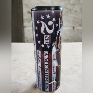 2nd amendment 20oz Tumbler with duo lids 🎉sale
